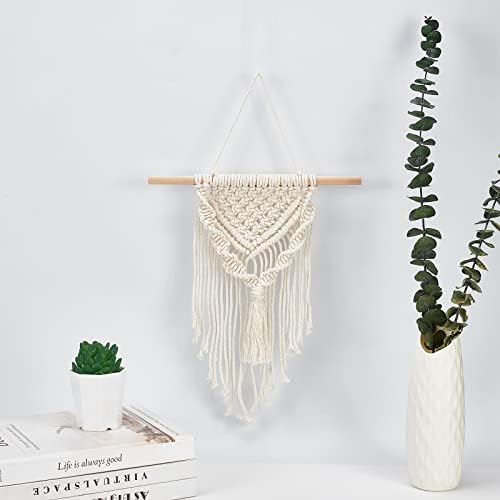 INFUNLY 3 Set DIY Macrame Kit for Adults Macrame Wall Hanging Boho Home Decor Boho Woven Macrame Hanging Kit for Nursery Bedroom Apartment Dorm Room Decoration - Image 4