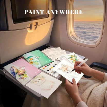 Breathly Watercolor Kit for Adults & Beginners (Flowers) - Image 6