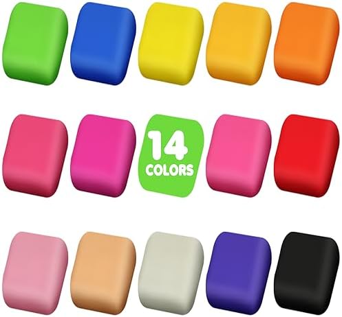 Air Dry Clay, 14 Colors Modeling Magic Clay for Kids by ESSENSON