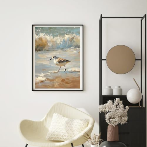 WUDWL Paint by Numbers Kit for Adults Framed Canvas, with Wooden Easel - Image 4