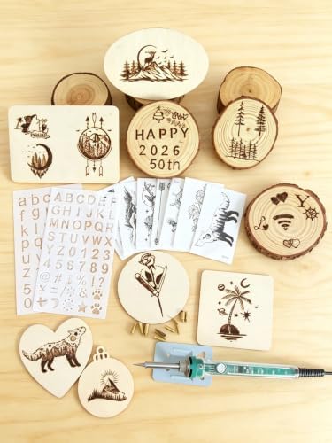 BIAJIYA 32Pc Wood Burning Kit for Adults Beginners - Image 5