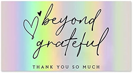 TOMYEUS Greeting card Great Cards Gift Presents for Client Small Kits Cards for Small Business 50Pieces Fine Papercraft Greeting to Customers Thanks Cards bday card (Color : F) by Unknown