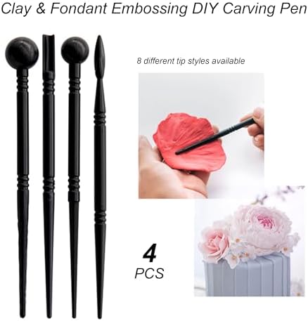 27 PCS Clay Tools Kit | Practical Polymer Clay Sculpting Set for Adults | Ideal for Air Dry Clay Pottery Craft, Dotting, Carving, Drawing, Molding, Modeling, Shaping, Baking - Image 4