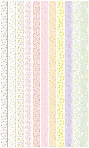 600 Sheets Paper Star Strips for DIY Hand Art Crafts, Double-Sided Printing Origami Paper for Star Jar, Wish Bottles, Home Decoration (Fruits) by ABCISI