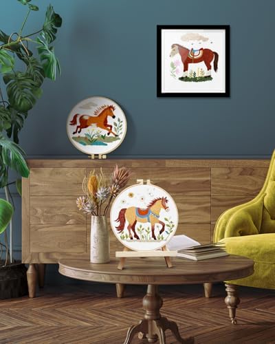 TINDTOP Embroidery Kit for Adult, 3 Pack Embroidery DIY Starter Kit - Image 5