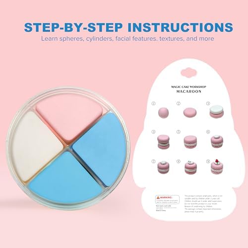 Aestd-ST Air Dry Clay Kit - Cake Themed, Modeling Clay for Kids - Image 4