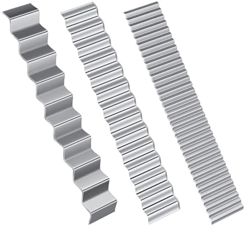 Sorcristy 3 Pieces Wave Blades Polymer Clay Cutters, Premium by Unknown