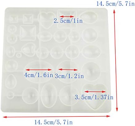 yuntop Jewelry Casting Molds,Gem Jewelry Silicone Casting Mold - Image 3