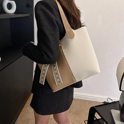 WADORN DIY PU Leather Purse Making Kit, Shoulder Bag Set With Handmade Stitch Materials for Handbag Accessories, Tan - Image 7