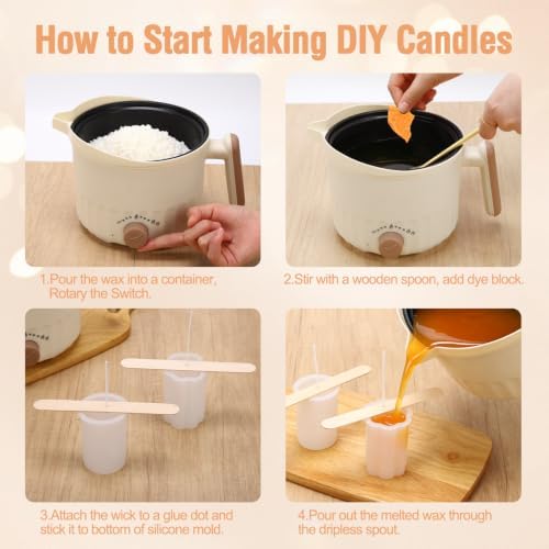 Candle Making Kit, DIY Crafts Candle Making Supplies for Adults & Beginners - Image 2