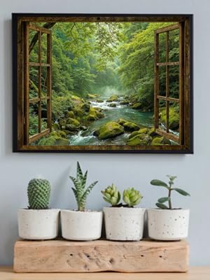 WUDWL Scenery Paint by Numbers Kit for Adults,Color By Numbers for Adults - Image 5