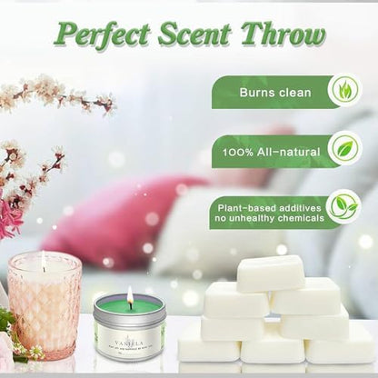 Yzoo Candle Making Kits Candles Gifts for Women Men Soy Wax for Candle Making,Candle Making Supplies Accessory,Make Your Own Candles,Melting Pot - Image 3