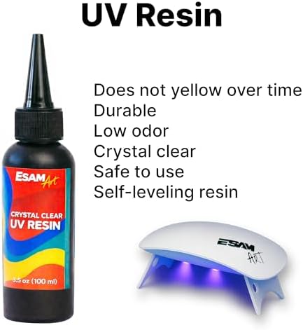 ESAM Group UV Resin Jewelry Making Kit for Kids, Teens & Beginners - Image 3