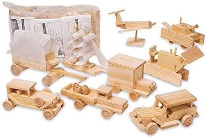 S&S Worldwide-WD3213 Unfinished Transportation Kit, Unassembled by SSWorldwide