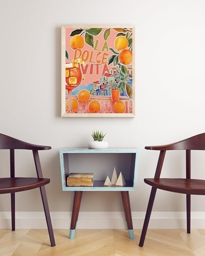 5DDIYART Abstract Landscape Oranges Paint by Numbers for Adults Beginner, Paint by Number Kits on Canvas, Easy Acrylic Oil Painting Home Wall Decor 12x16inch - Image 5