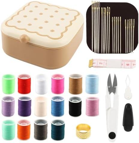 Sewing Kit for Adults and Beginners, 41 Pcs Needle and Thread Set by Unknown