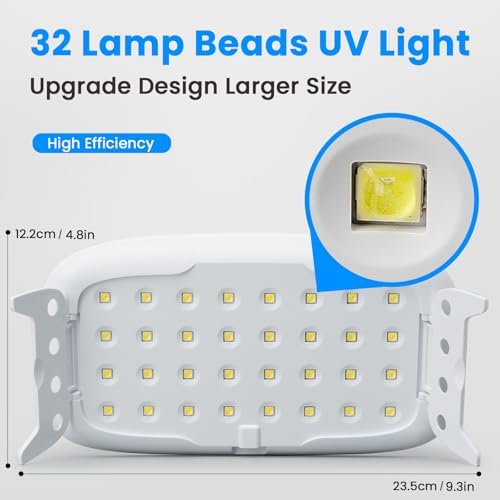 Bsrezn 200g UV Resin Kit with Large Light 32 Beads for Jewelry Making - Image 3