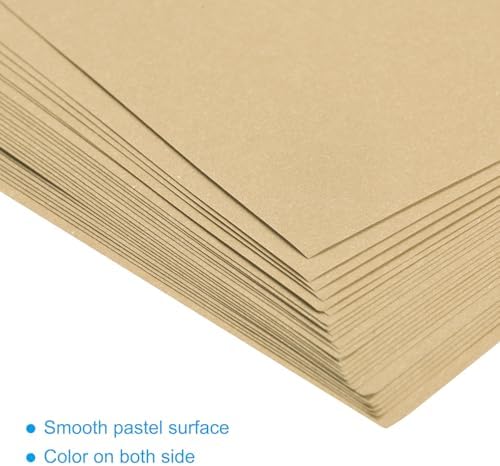 MECCANIXITY 100 Sheet Origami Paper Double Sided Khaki 5.5 x 5.5 Inch Square Sheet for Art Craft Project, Beginners, Gifts Decor - Image 4
