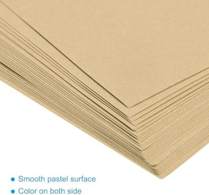 MECCANIXITY 100 Sheet Origami Paper Double Sided Khaki 5.5 x 5.5 Inch Square Sheet for Art Craft Project, Beginners, Gifts Decor - Image 4