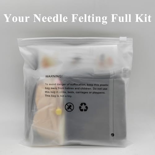Artec360 Alpaca Needle Felting Kits for Beginners with Enough Accessories 1.2x3x4 inch - Image 7