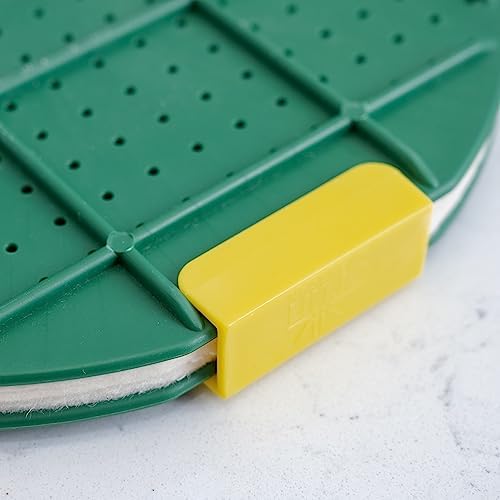 GSM Brands Microwave Flower Press Kit for Drying Leaf, Plant, and Flowers (10 Inch Round) - Image 5