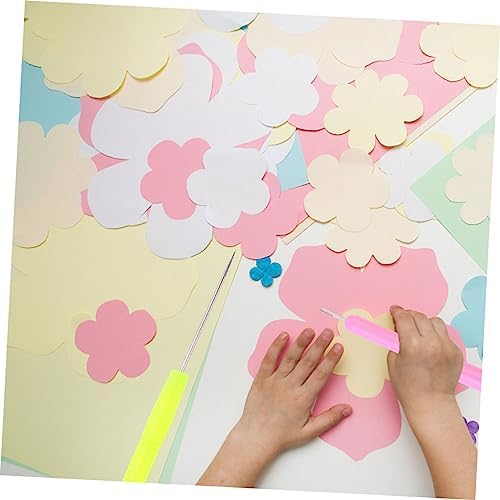 COHEALI 18pcs Papermaking Kit Pens Piercer Tweezer Paper Quilling Tools for DIY Art Craft - Image 4