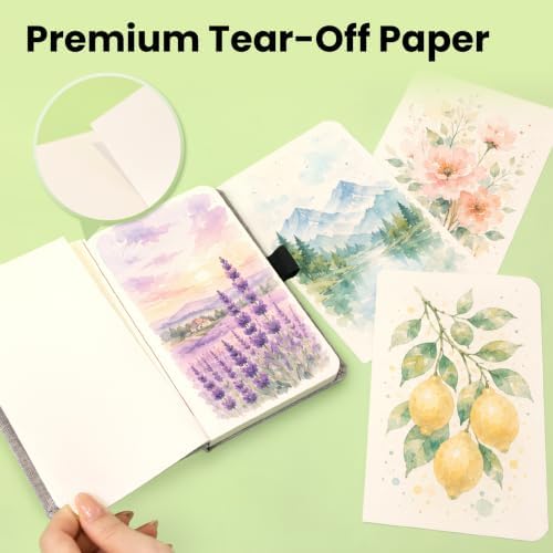 Pagather Travel Watercolor Travel Set, 50 Colors Mini Portable Paint Kit - Image 6