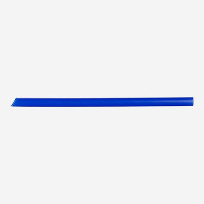 Karat 9" Boba Straws(10mm Diameter), Poly-Wrapped, Assorted Solid Colors (Blue)