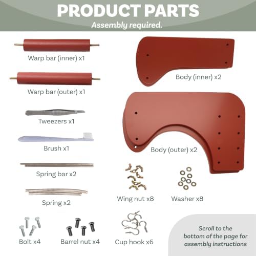 The Beadsmith Original ComfortLoom, Adjustable Standing Bead Loom - Image 6