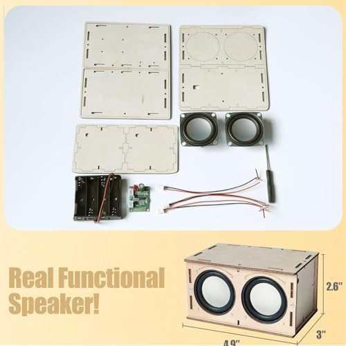 STEM Projects for Kids Crafts Summer Camp Activities Gifts for 7 8 9 10 11 12 13 14 15+ Year Old Boys Girls Teens Toys Building Engineering Circuits Kit Science DIY Speaker Cool Gadgets Electronics - Image 3