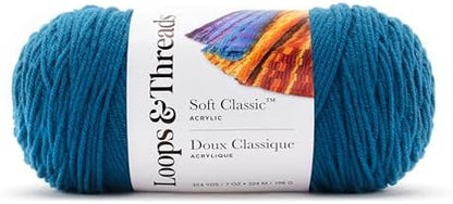 MICHAELS Bulk 12 Pack: Soft Classic™ Solid Yarn by Loops & Threads® - Image 3