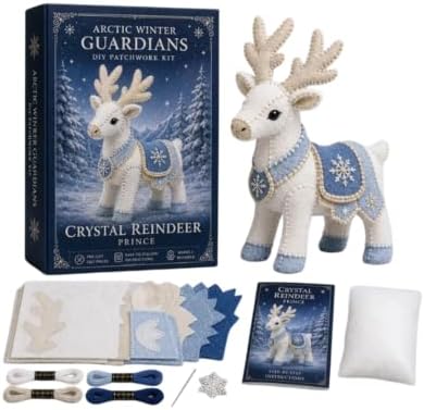 DIY Patchwork Animal Kit,All-In-One Creative Handmade Sewing Kit for Beginners,Craft Lovers by Unknown