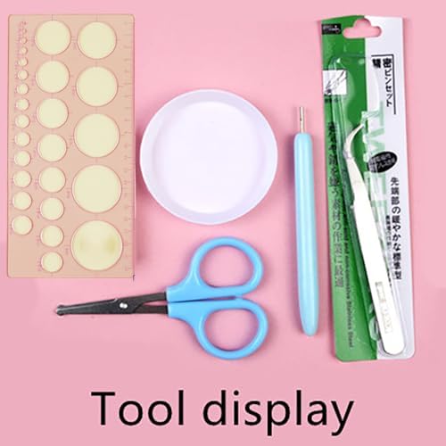 Peacock Paper Quilling Kit Paper Quilling Adult Craft Great for DIY Craft Workshop,Home Decoration, Birthday Gift,Adult Friend interaction.It's Suitable for Adult and Craftsmen.Creative Stress Reliee. - Image 3