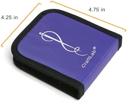CraftLab Sewing Kits Best Mini Travel Sewing Kit - Portable Emergency Set with Needles, Thread, Scissors + Ebook - Image 5