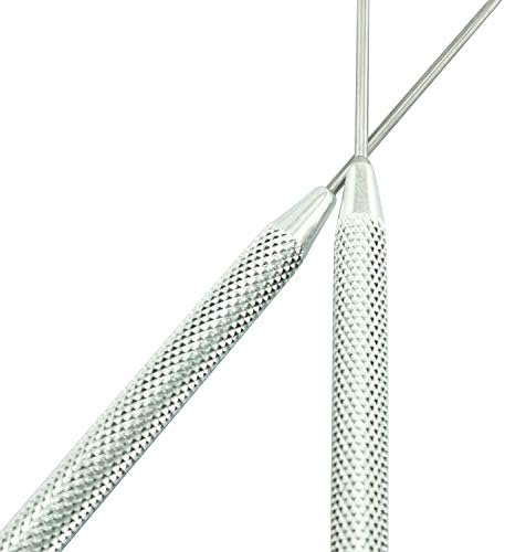 Tegg Clay Needle Tool 2PCS Stainless Steel Professional Pin Needle Detail Tool for Ceramic Polymer Clay Sculpture - Image 5
