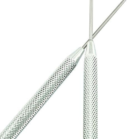 Tegg Clay Needle Tool 2PCS Stainless Steel Professional Pin Needle Detail Tool for Ceramic Polymer Clay Sculpture - Image 5