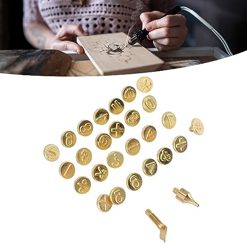 28PCS Wood Burning Tips Kit, Letter Wood Burning Tool - Image 6