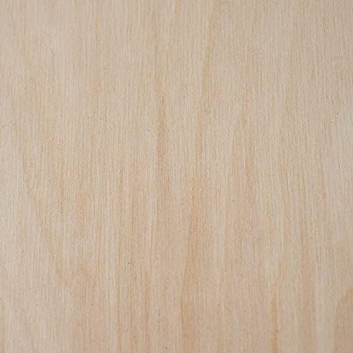 Johnson's Distribution 3/8" x 8" x 8" Birch Craft Wood | Perfect for Laser, CNC Cutting, and Wood Burning (9) - Image 3