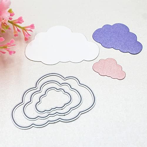 Metal Cutting Dies Stencil DIY Scrapbooking Embossing Tool DIY Paper Cards Album Decoration (Cloud) - Image 3