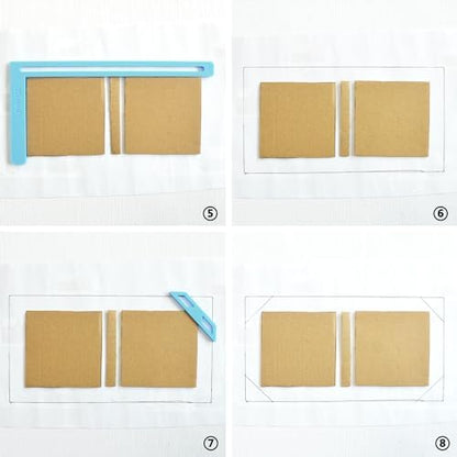 UPTTHOW 6Pcs Bookbinding Easy Scrapbooking Tool for Notebook Calender - Image 5