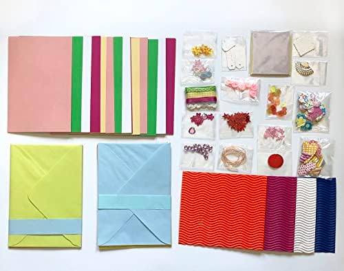 Huralona Greeting Card Making Supplies Envelope Kit Gift Anniversary Craft - Image 2