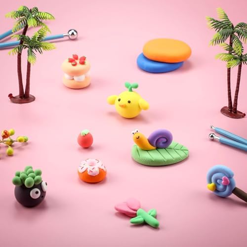 Air Dry Clay Bulk, Modeling Clay for Kids, 150 Pcs, Multicolored - Image 4