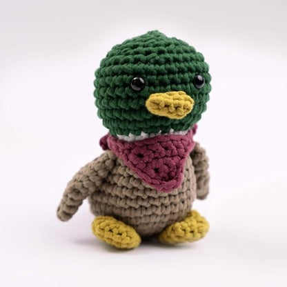 Amigurumi Crochet Kit for Beginners Adults and Kids, Learn to Crochet Kits for Adults Beginner with Easy Yarn, Stuffed Crochet Animal Kit with Step-by-Step Video Tutorials - Dale the Duck - Image 7