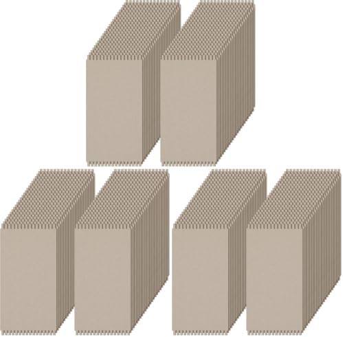 Henoyso 48 Pcs Cardboard Weaving Looms Cardboard Wide Notch Weaving Boards for Beginners Knitting Sewing Crochet Basket Jewelry Arts Crafts, 6-1/2 x 13 Inch (Pack of 3) by Henoyso