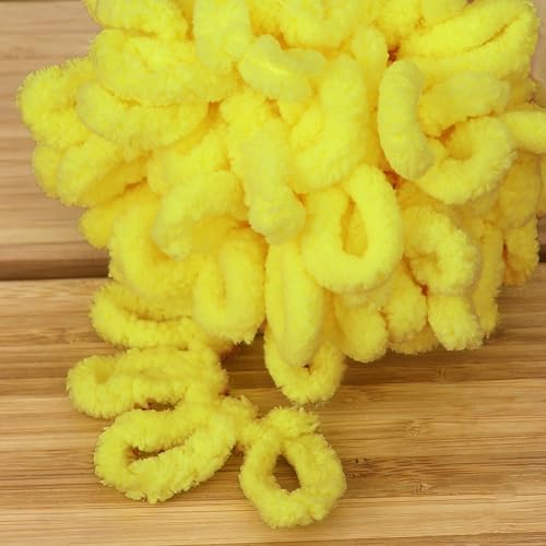 JubileeYarn Fun Finger Loops Yarn - Limoncello - 3 Skeins - Image 3