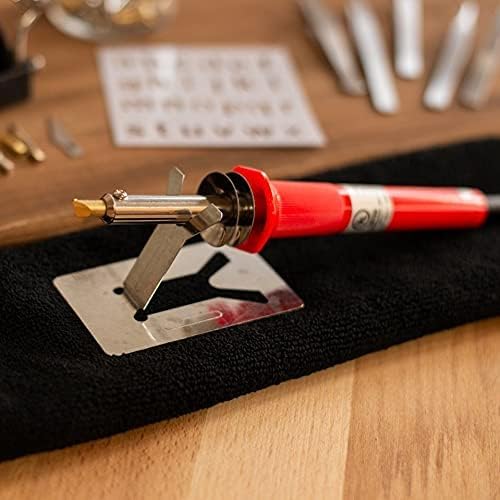 Beginner Pyrography Wood Burning Pen Kit 9pc Basic Starter Tool Set, Easy Craft Engraving Burner for DIY Projects and Hobby Use - Image 2