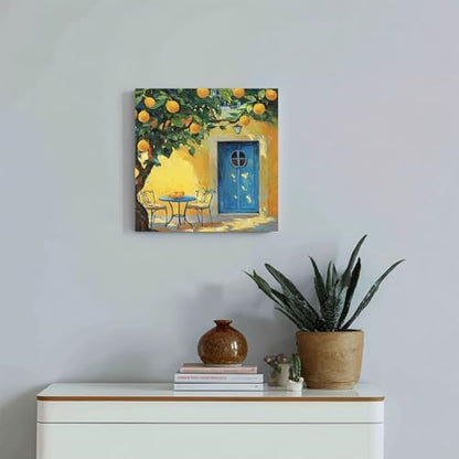 Gemozaic Lemon Tree Paint by Numbers Kit for Adults with Frame and Easel - Image 6