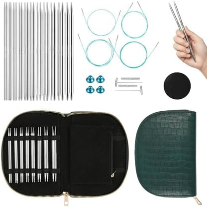 Yarniss Small Size Circular Knitting Needle with Rotating Cable 2.0~5.0mm by Yarniss
