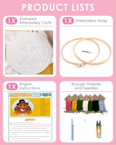 TCDZMYGS Punch Needle Kit for Beginners Adults-Turkey,with Video Tutorial - Image 4
