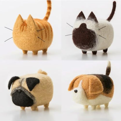 Truslin Needle Felting Kit, 4 Pcs Doll Making Needle Felting Starter Kit by Truslin